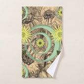 Cirkels voor handdoekjes bad handdoek (Handdoek)