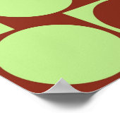 Cirkels voor het wandeffect van de optische illusi poster (Hoek)