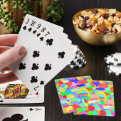 Cirkels voor kleurenafspeelkaarten speelkaarten (Insitu)