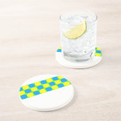 cirkels zandsteen onderzetter (Zijkant)