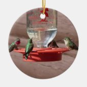 Cirkelsierbloem Keramisch Ornament (Voorkant)