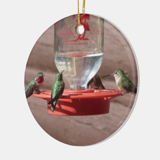 Cirkelsierbloem Keramisch Ornament (Links)