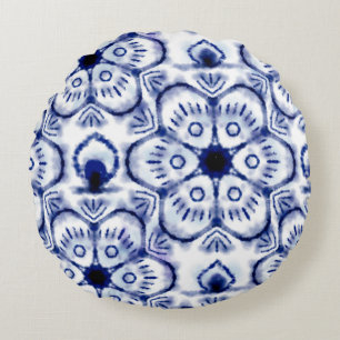 Cirkelslingerkussenontwerp rond kussen