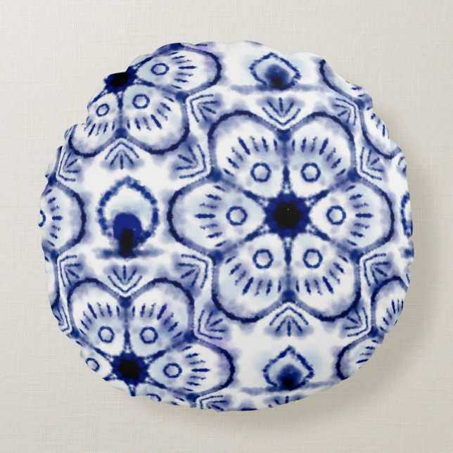 Cirkelslingerkussenontwerp  rond kussen (Voorkant)
