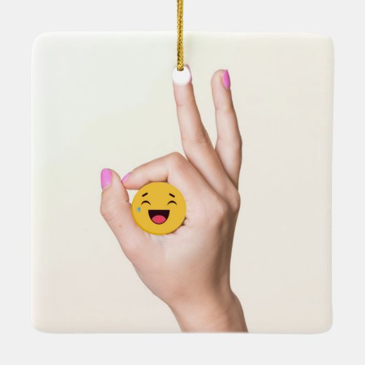 Cirkelspel OK, je hebt je Keramisch Ornament (Achterkant)