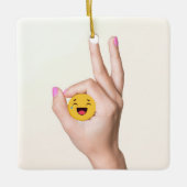 Cirkelspel OK, je hebt je Keramisch Ornament (Voorkant)