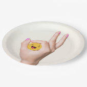 Cirkelspel OK, je hebt je Papieren Bordje (Gekanteld)