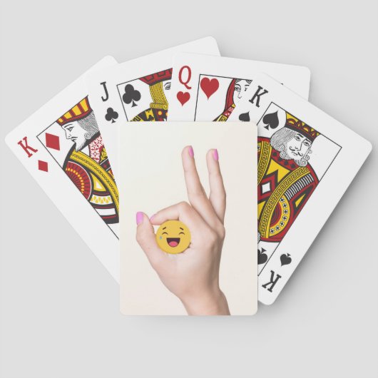 Cirkelspel OK, je hebt je Pokerkaarten (Achterkant)