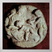 Cirkelsteen van Tondo Taddei Poster (Voorkant)