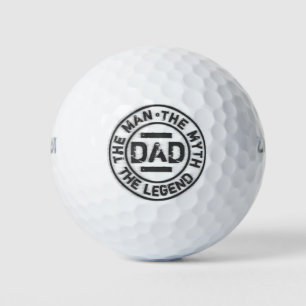 Cirkelstempel Papa De Man Mythe Legende Golfballen
