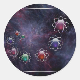 Cirkeluitwijzende stickers