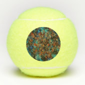 Cirkelverfabstract ontwerp tennisballen (Voorkant)
