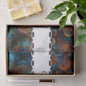 Cirkelverfabstract ontwerp tissuepapier (Geschenk)