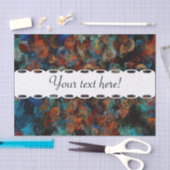 Cirkelverfabstract ontwerp tissuepapier (Craft)