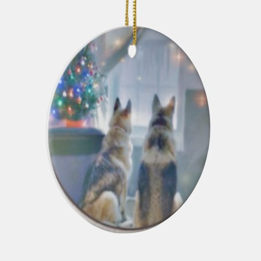 Cirkelversieringen Keramisch Ornament (Rechts)