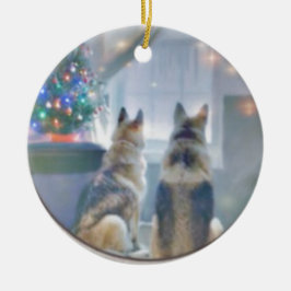 Cirkelversieringen Keramisch Ornament