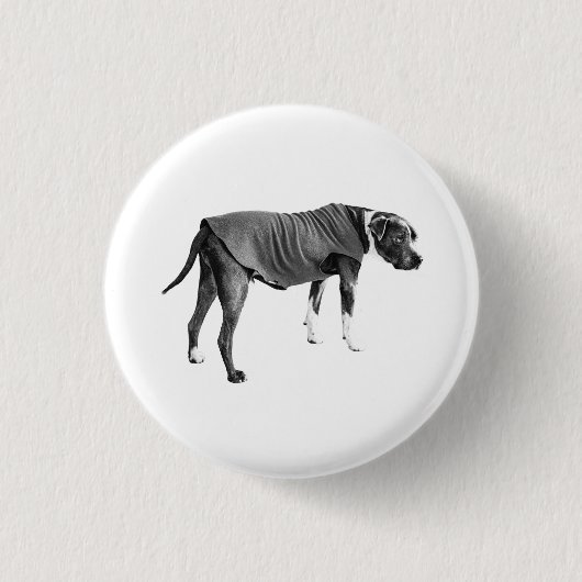 Cirkelvest, Stille Profiel Ronde Button 3,2 Cm (Voorkant)