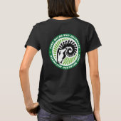 Cirkelvoorzijde Logo & TERUG T-shirt (Achterkant)