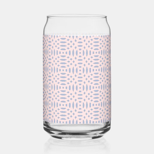 cirkelvormen naadloos patroon blikvorm glas (Voorkant)