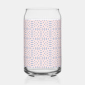cirkelvormen naadloos patroon blikvorm glas (Achterkant)