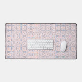 cirkelvormen naadloos patroon bureaumat (Keyboard & Muis)