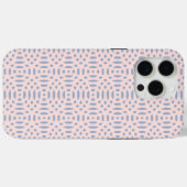 cirkelvormen naadloos patroon Case-Mate iPhone case (Achterkant (horizontaal))