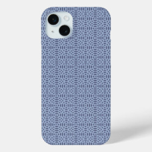 cirkelvormen naadloos patroon iPhone 15 mini hoesje