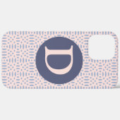 cirkelvormen naadloos patroon Case-Mate iPhone case (Achterkant / Rechts)