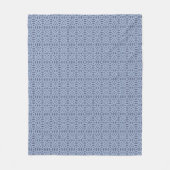 cirkelvormen naadloos patroon fleece deken (Voorkant)