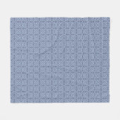 cirkelvormen naadloos patroon fleece deken (Voorkant (Horizontaal))