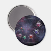 Cirkelvormend magneet (Voorkant / Achterkant)