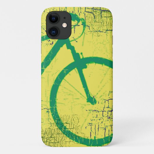 cirkelvormig fiets groen Case-Mate iPhone case (Achterkant)