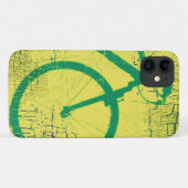 cirkelvormig fiets groen Case-Mate iPhone case (Achterkant (horizontaal))