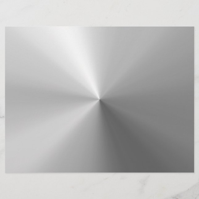 Cirkelvormig geborsteld aluminium (Voorkant)
