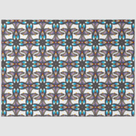 cirkelvormig Glas in lood Tissuepapier