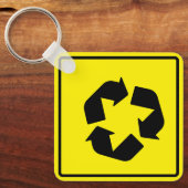 Cirkelvormig kruispunt sleutelhanger (Voorkant)