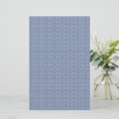 Cirkelvormig naadloos patroon briefpapier (Staand voorkant)
