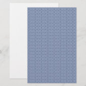Cirkelvormig naadloos patroon briefpapier (Voorkant / Achterkant)