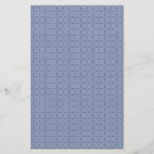 Cirkelvormig naadloos patroon briefpapier
