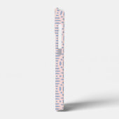 Cirkelvormig naadloos patroon Case-Mate iPhone case (Achterkant / Links)