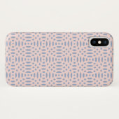Cirkelvormig naadloos patroon Case-Mate iPhone case (Achterkant (horizontaal))