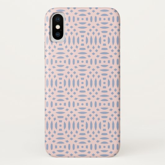 Cirkelvormig naadloos patroon Case-Mate iPhone case (Achterkant)
