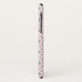 Cirkelvormig naadloos patroon Case-Mate iPhone case (Achterkant/links)