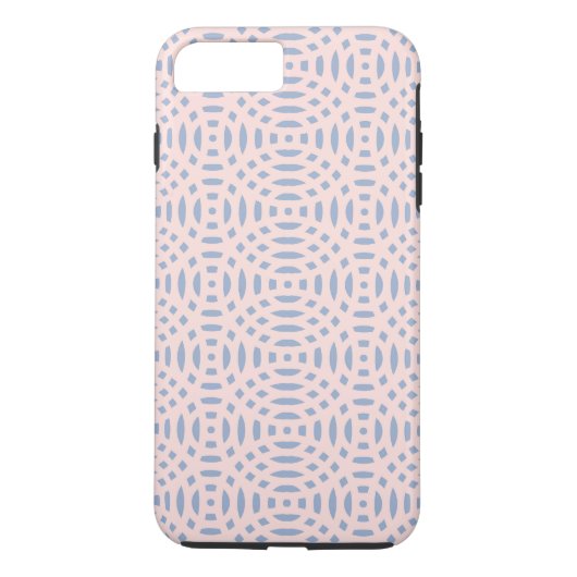 Cirkelvormig naadloos patroon Case-Mate iPhone case (Achterkant)