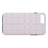 Cirkelvormig naadloos patroon Case-Mate iPhone case (Achterkant (Horizontaal))