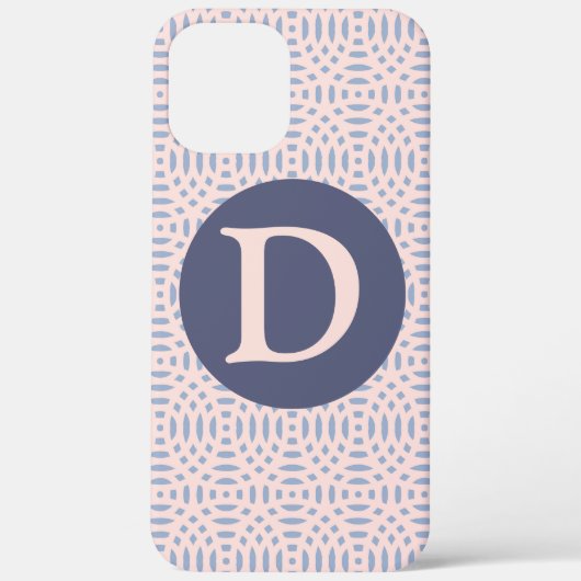 Cirkelvormig naadloos patroon Case-Mate iPhone case (Achterkant)