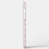Cirkelvormig naadloos patroon Case-Mate iPhone case (Achterkant / Links)