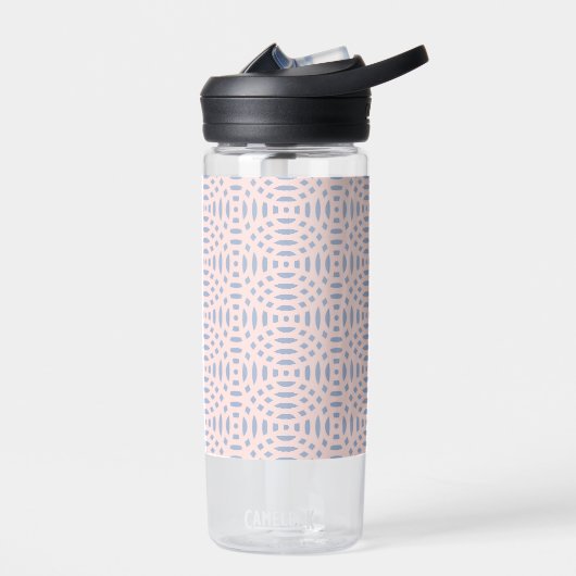 Cirkelvormig naadloos patroon waterfles (Links)