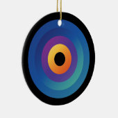 cirkelvormig Ornament van de pauwvlam (Rechts)