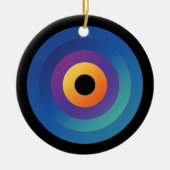 cirkelvormig Ornament van de pauwvlam (Voorkant)